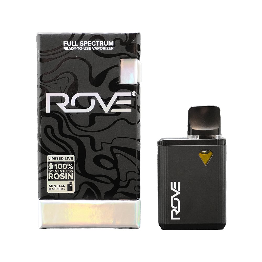 ROVE – Pineapple Express | Solventless Live Rosin Mini Bar Vaporizer | 0.5g (All-In-One)