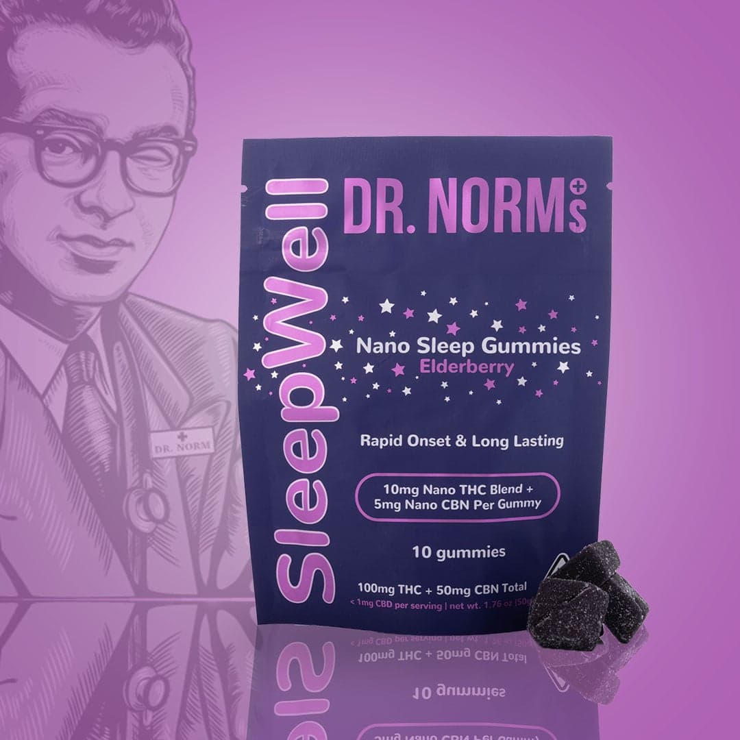 Dr. Norm's – Sleep Well - Elderberry [10pk] (100mg THC/50mg CBN)