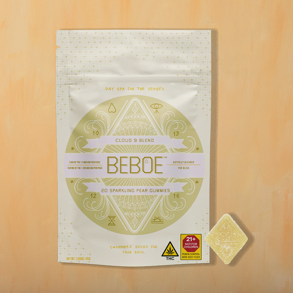 Beboe – 1:1 Cloud 9 Blend Sparkling Pear [20pk] (100mg THC/100mg CBG)