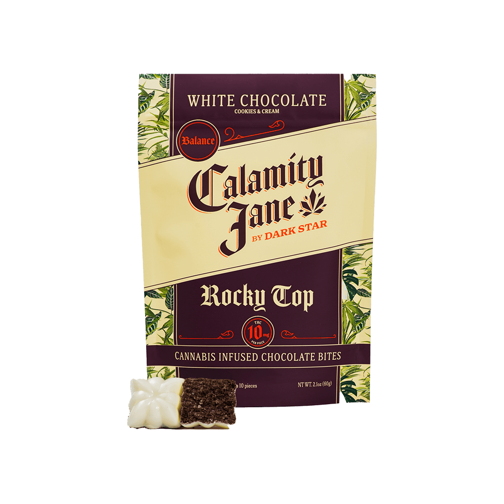 Dark Star – Calamity Jane - White Chocolate [10pk] (100mg THC)