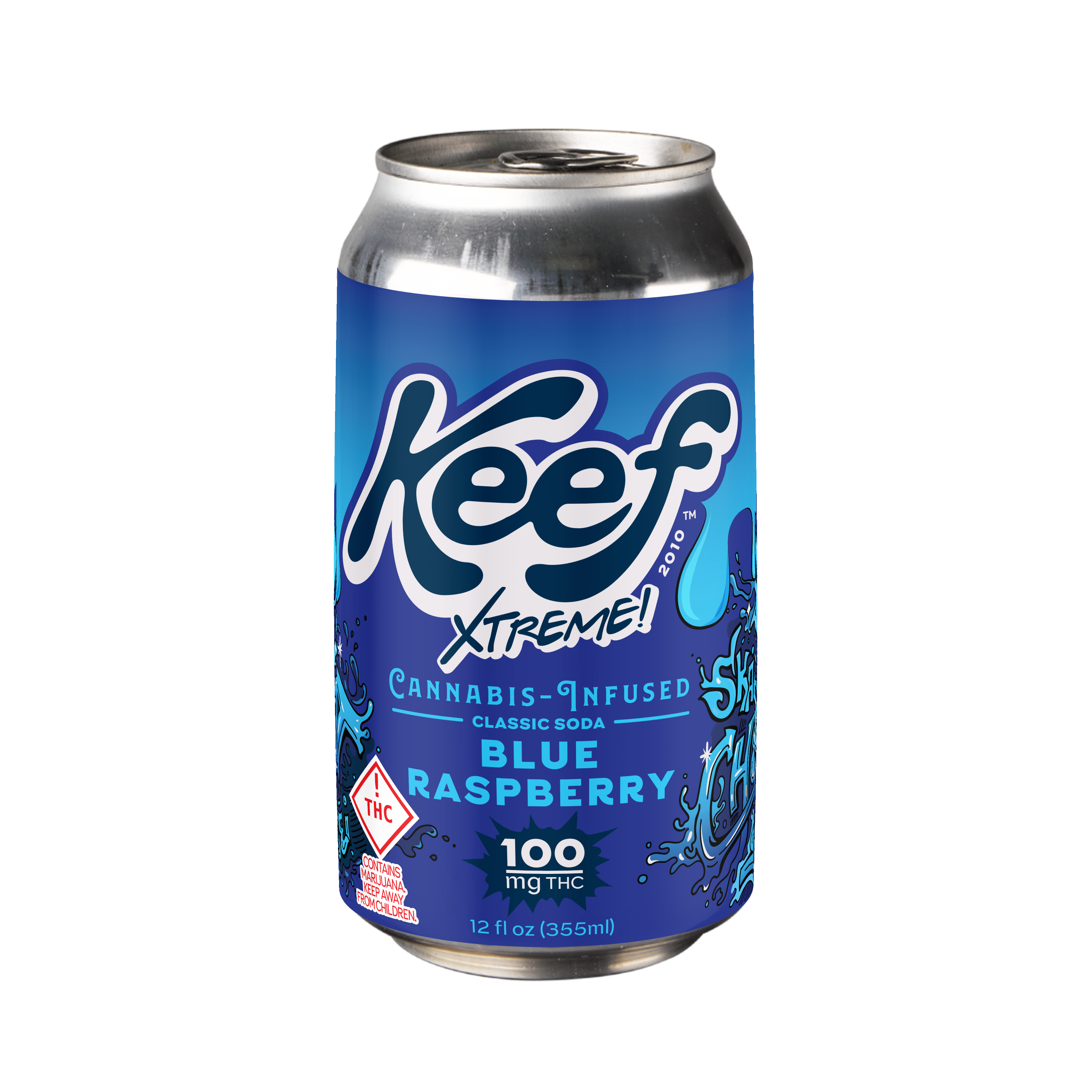 Keef – Blue Razz Xtreme [12oz] (100mg)