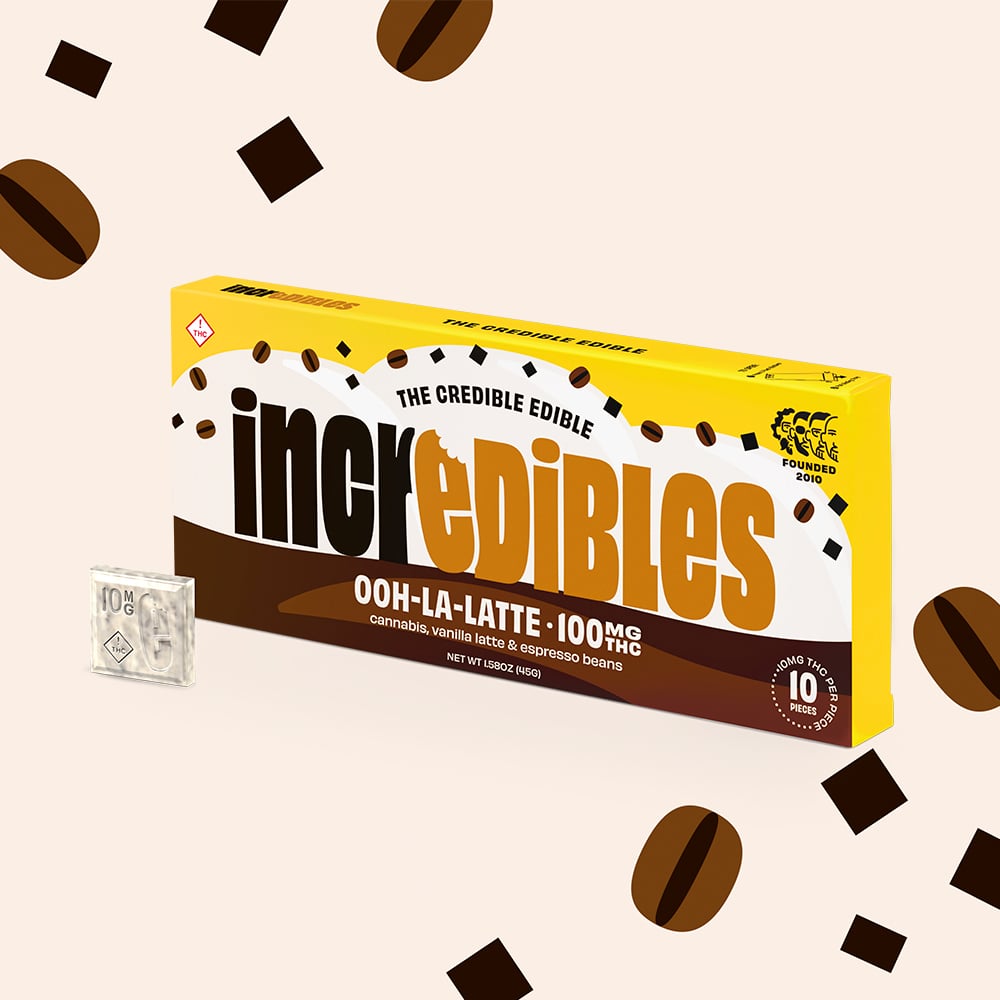 incredibles – Ooh-La-Latte Bar [10pk] (100mg)