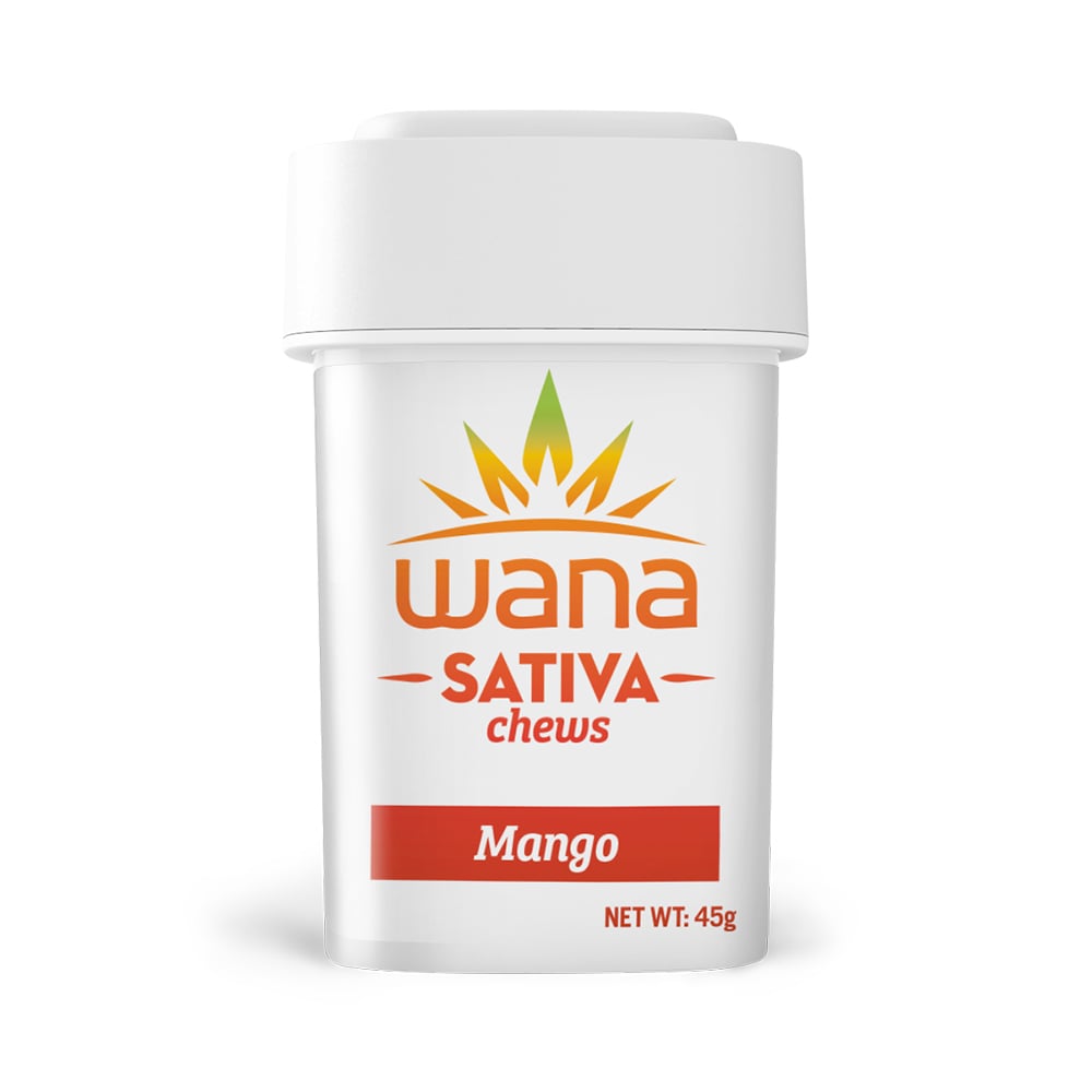 Wana – Mango - Sativa [10pk] (100mg)
