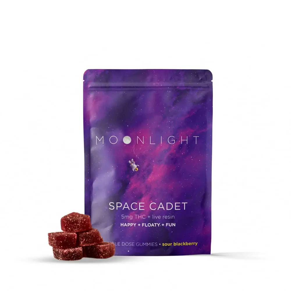 MOONLIGHT – Space Cadet Sour Blackberry [10pk] (50mg)
