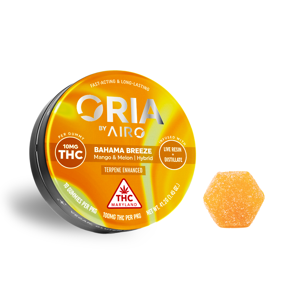 Oria by Airo – Bahama Breeze - Mango & Melon [10pk] (100mg)