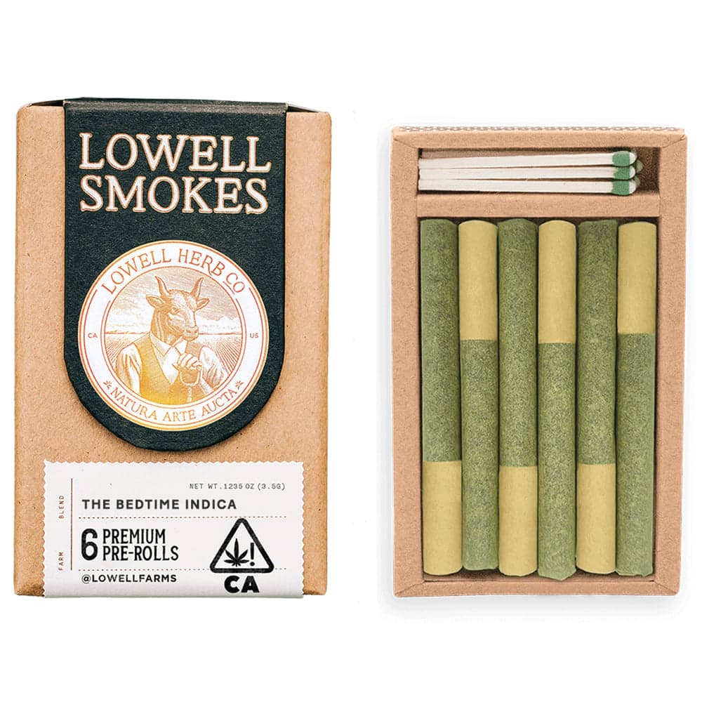 Lowell Herb Co – The Bedtime Indica [.6g each / 3.6g total]