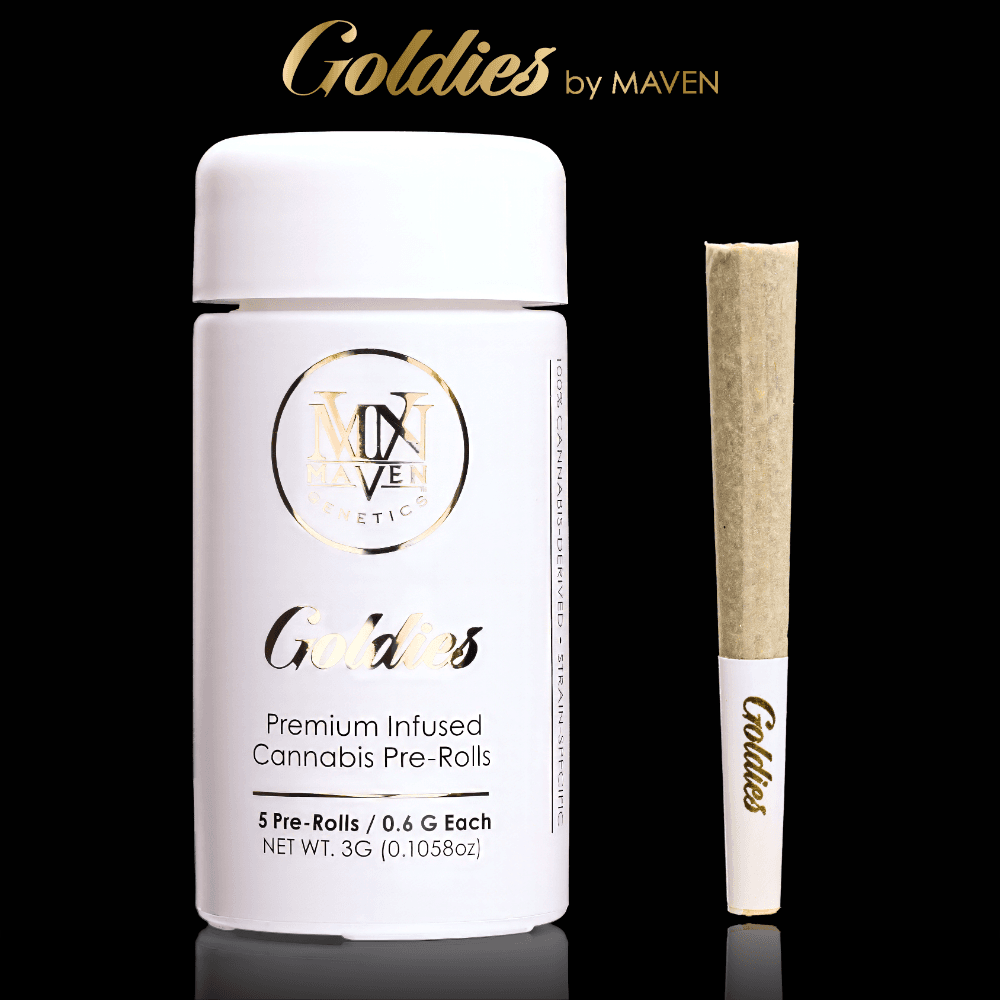 Maven – Lemon Cherry Tropicana Goldies Infused Pre-Rolls 5-Pack [3g]