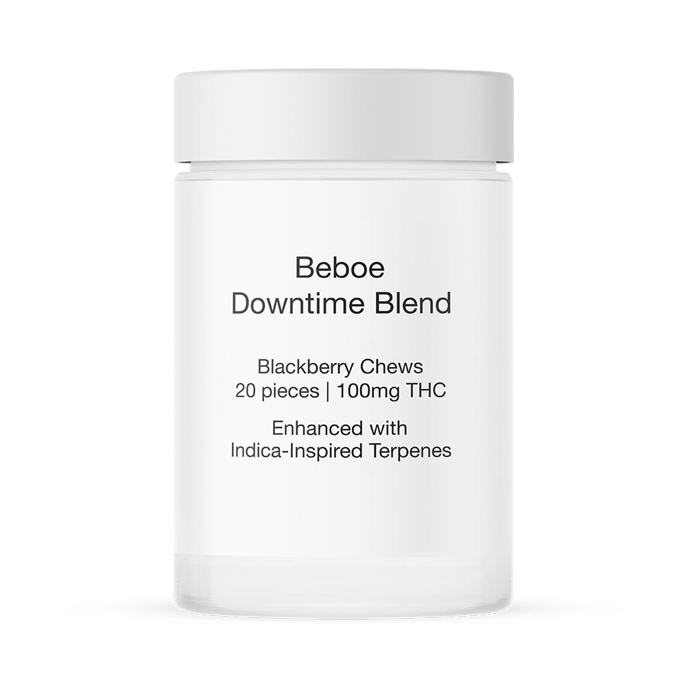 Beboe – 1:1 Downtime Blackberry [20pk] (100mg CBD/100mg THC)