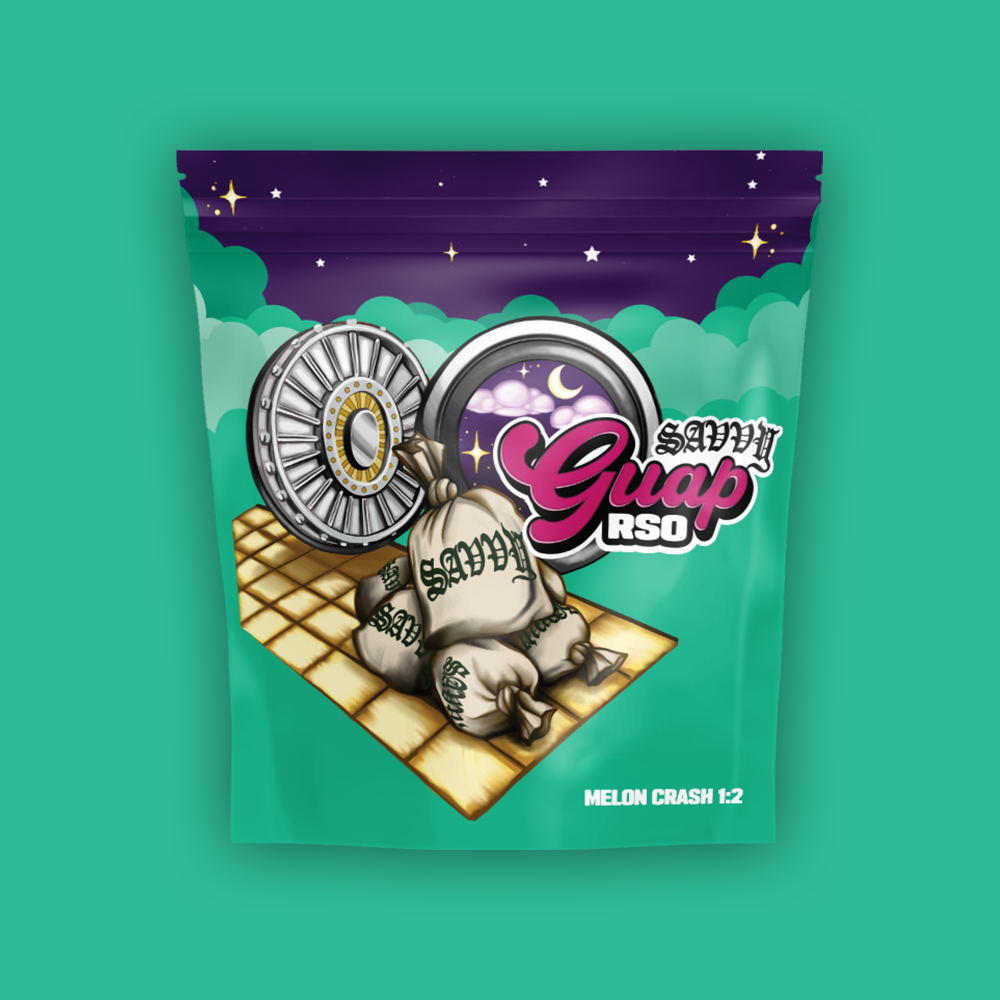 Savvy – Savvy Guap RSO Melon Crash 1:2 CBN:THC I 27259