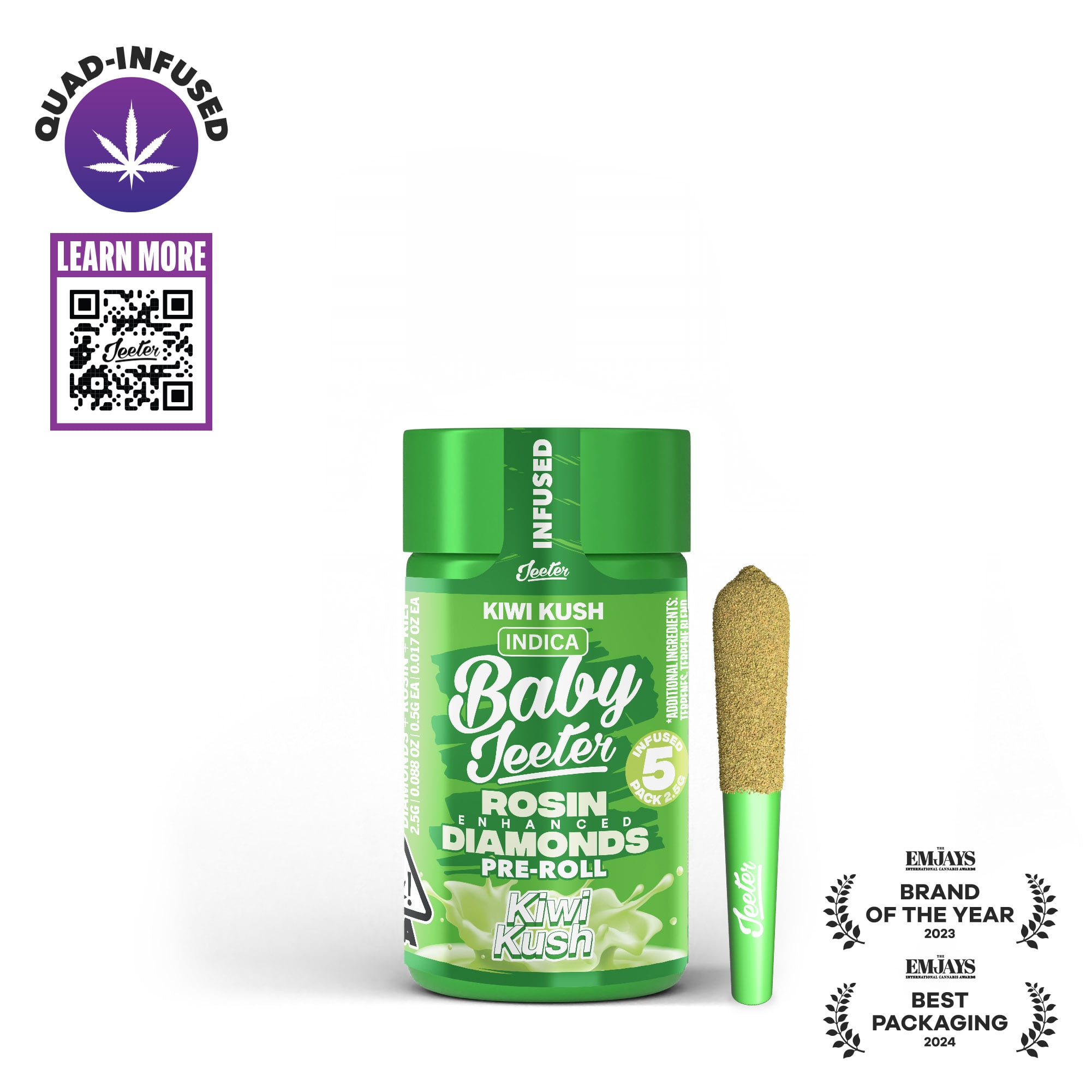 Jeeter – Kiwi Kush [.5g]