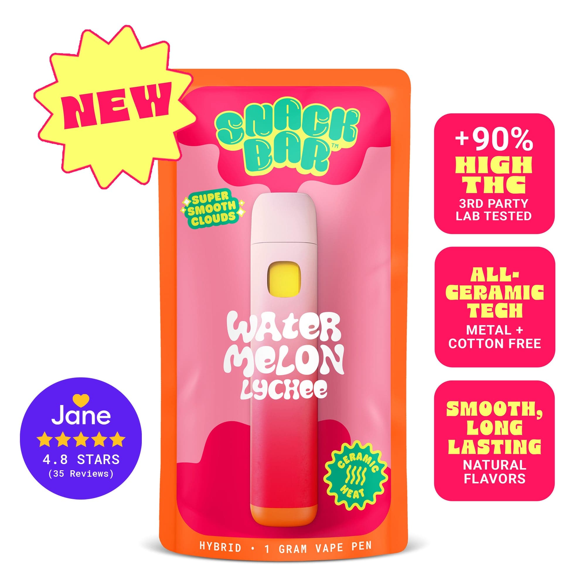 SNACKBAR – Watermelon Lychee [1 Gram]