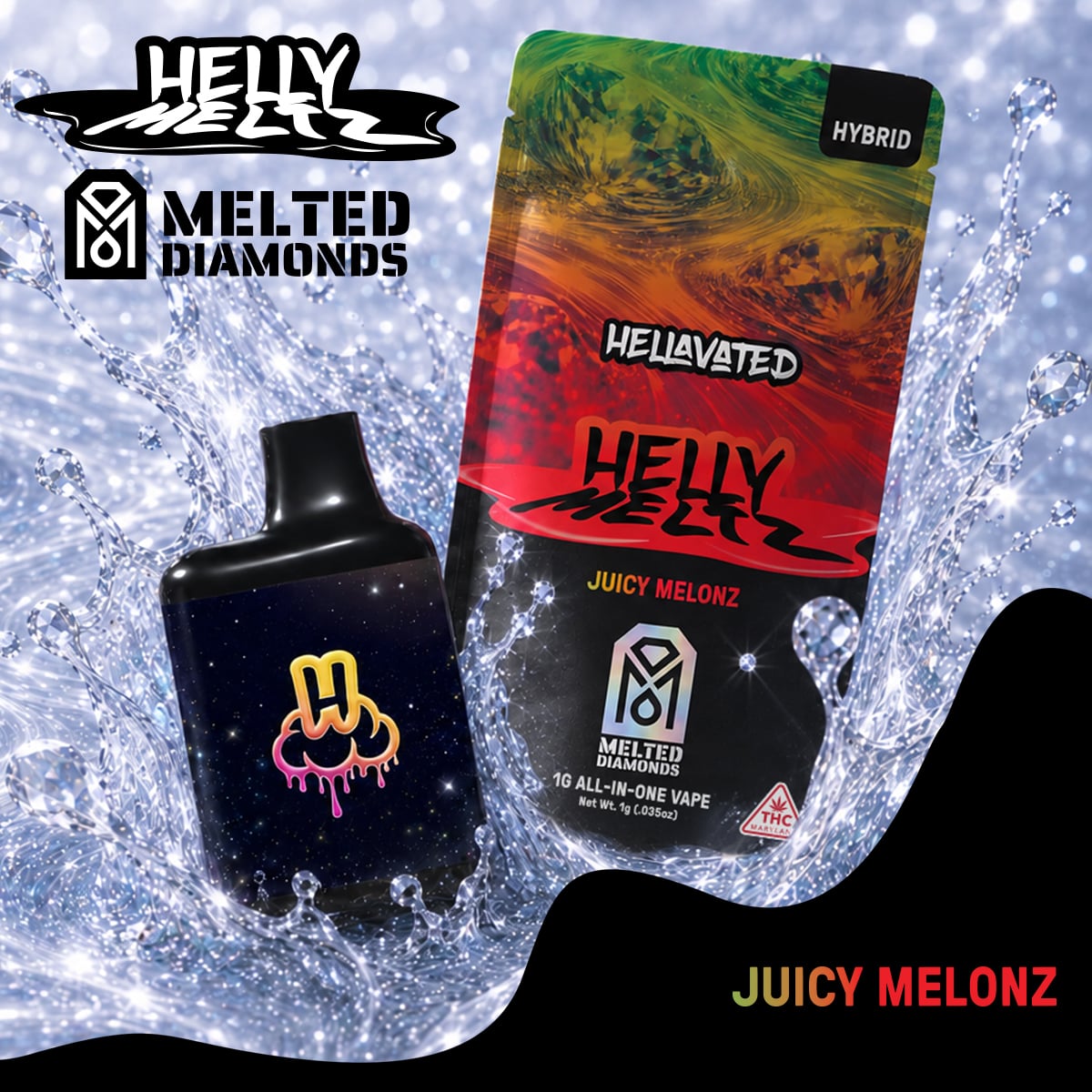 Hellavated – Juicy Melonz [1g]