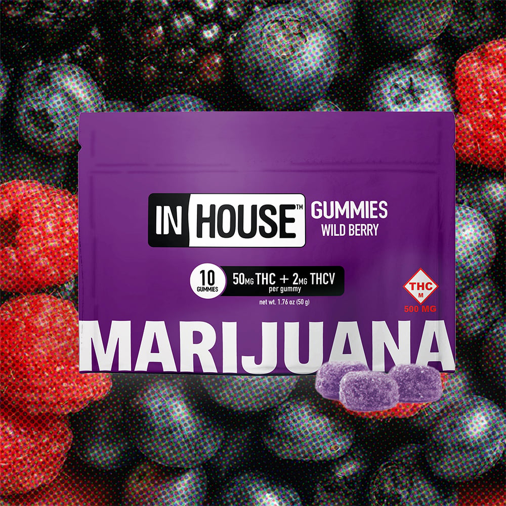InHouse – Wild Berry [10pk] (500mg THC/20mg THCV)