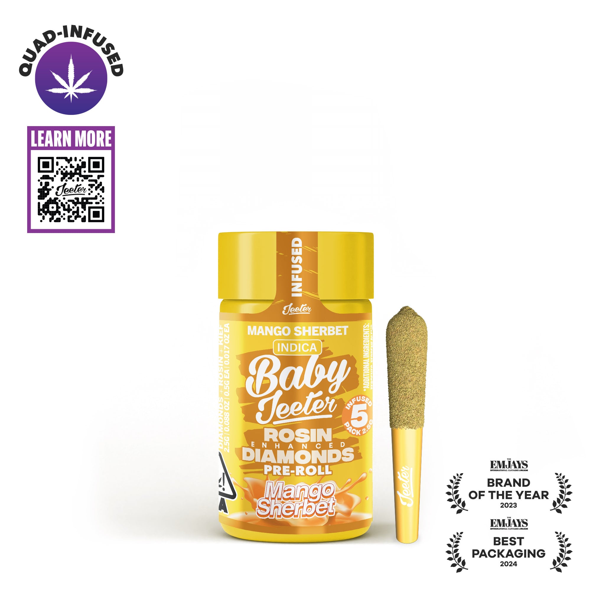 Jeeter – Mango Sherbet [.5g]