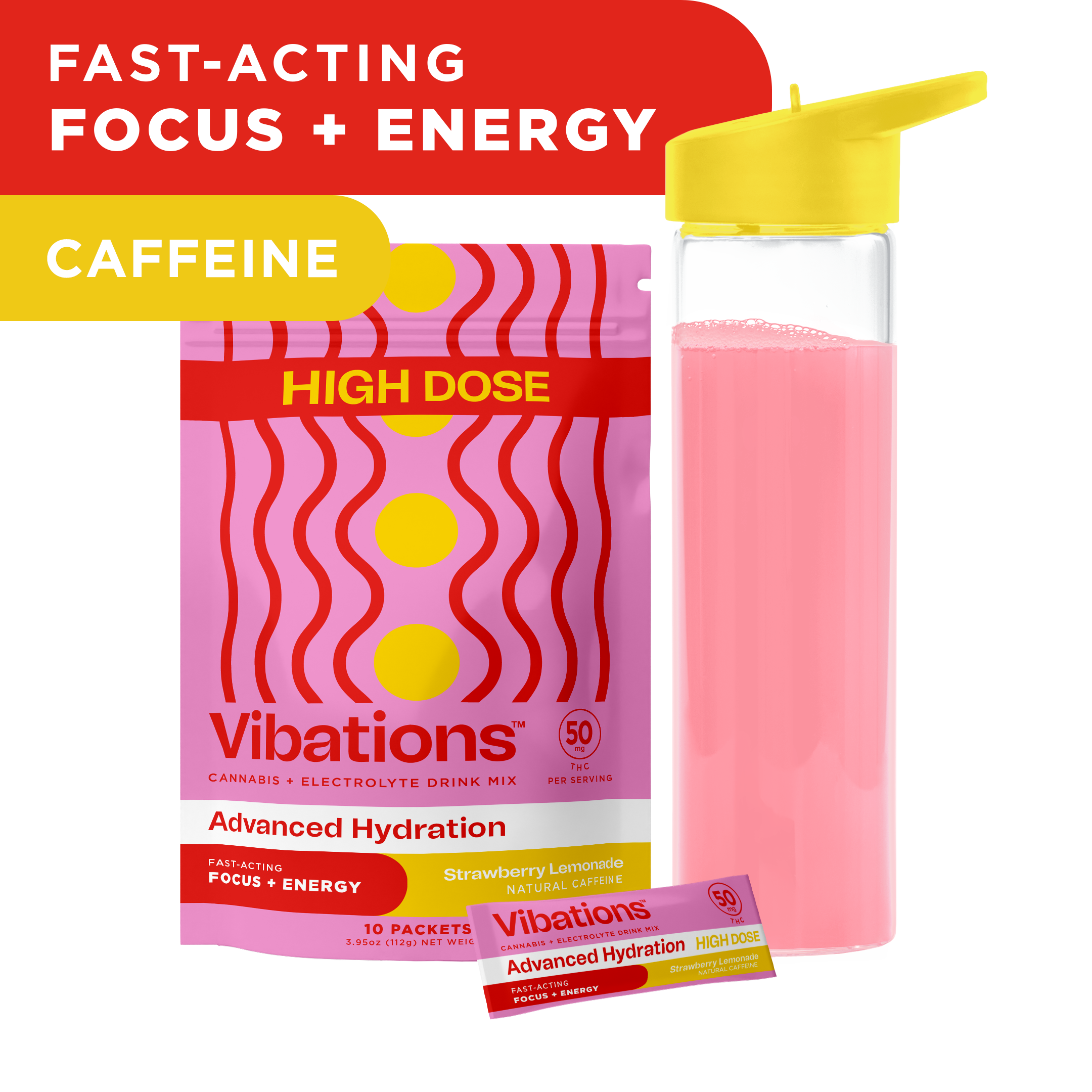 Vibations – Strawberry Lemonade [10pk] (500mg)