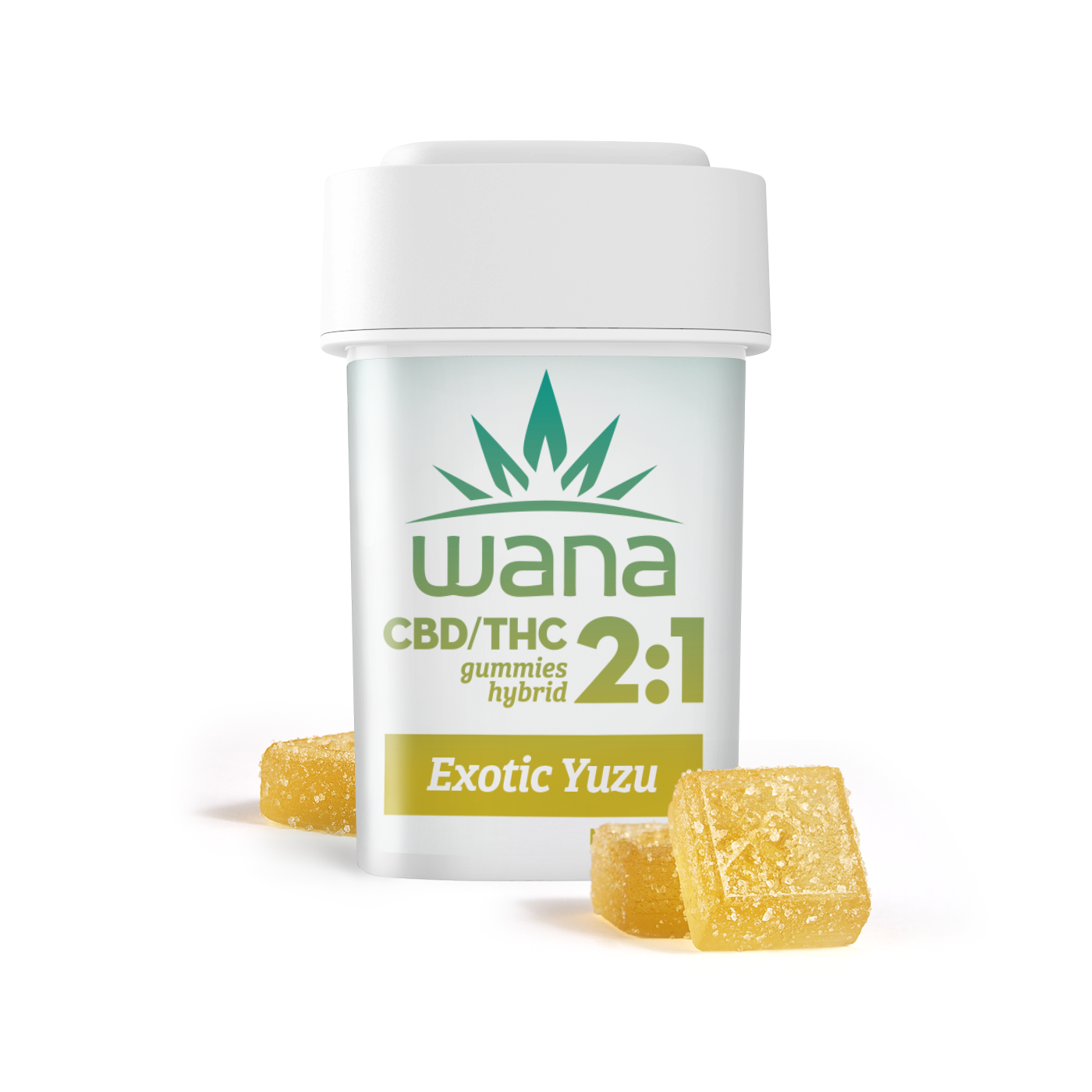 Wana – 2:1 Exotic Yuzu [10pk] (200mg CBD/100mg THC)
