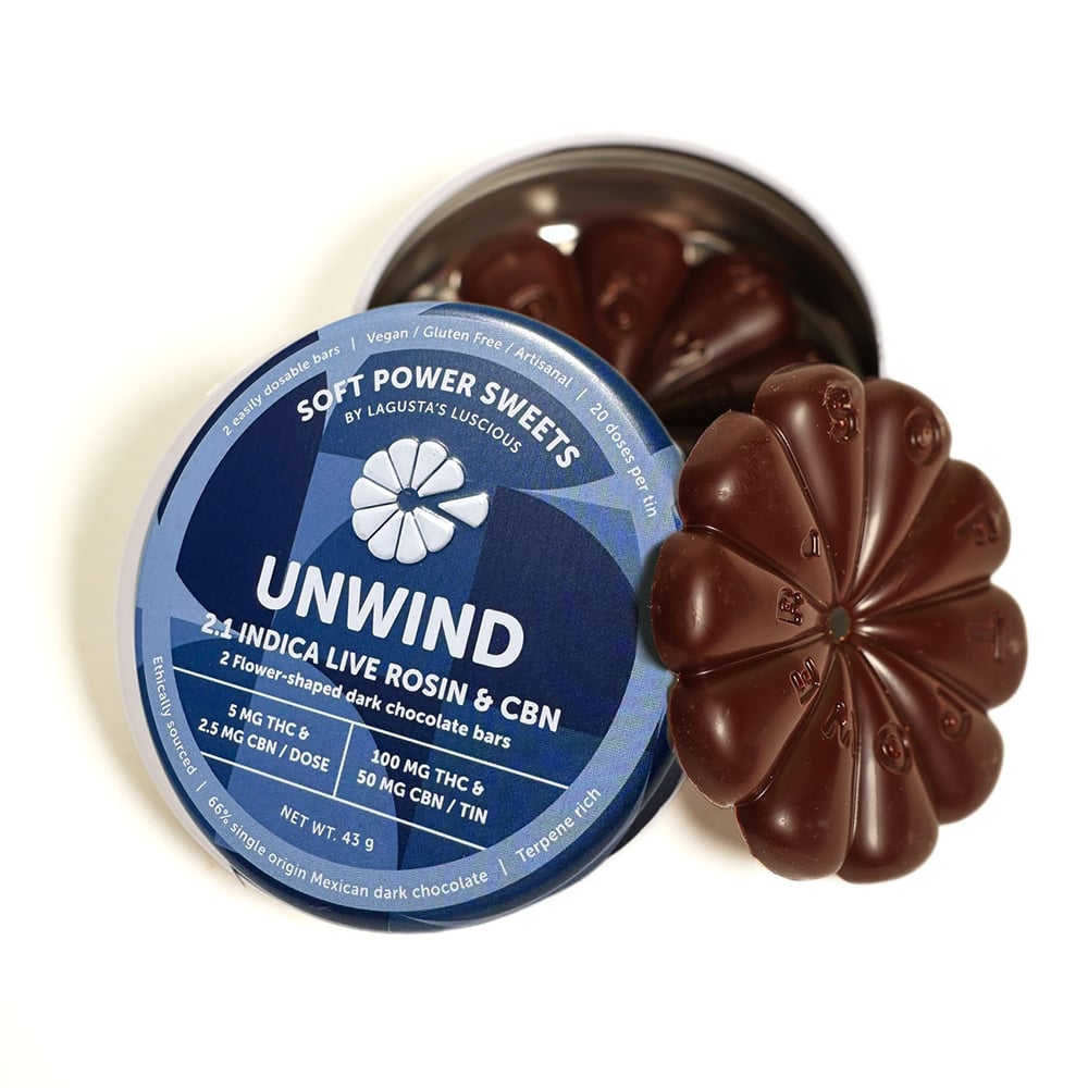 Soft Power Sweets – 2:1 Unwind [20pk] (100mg THC/50mg CBN)