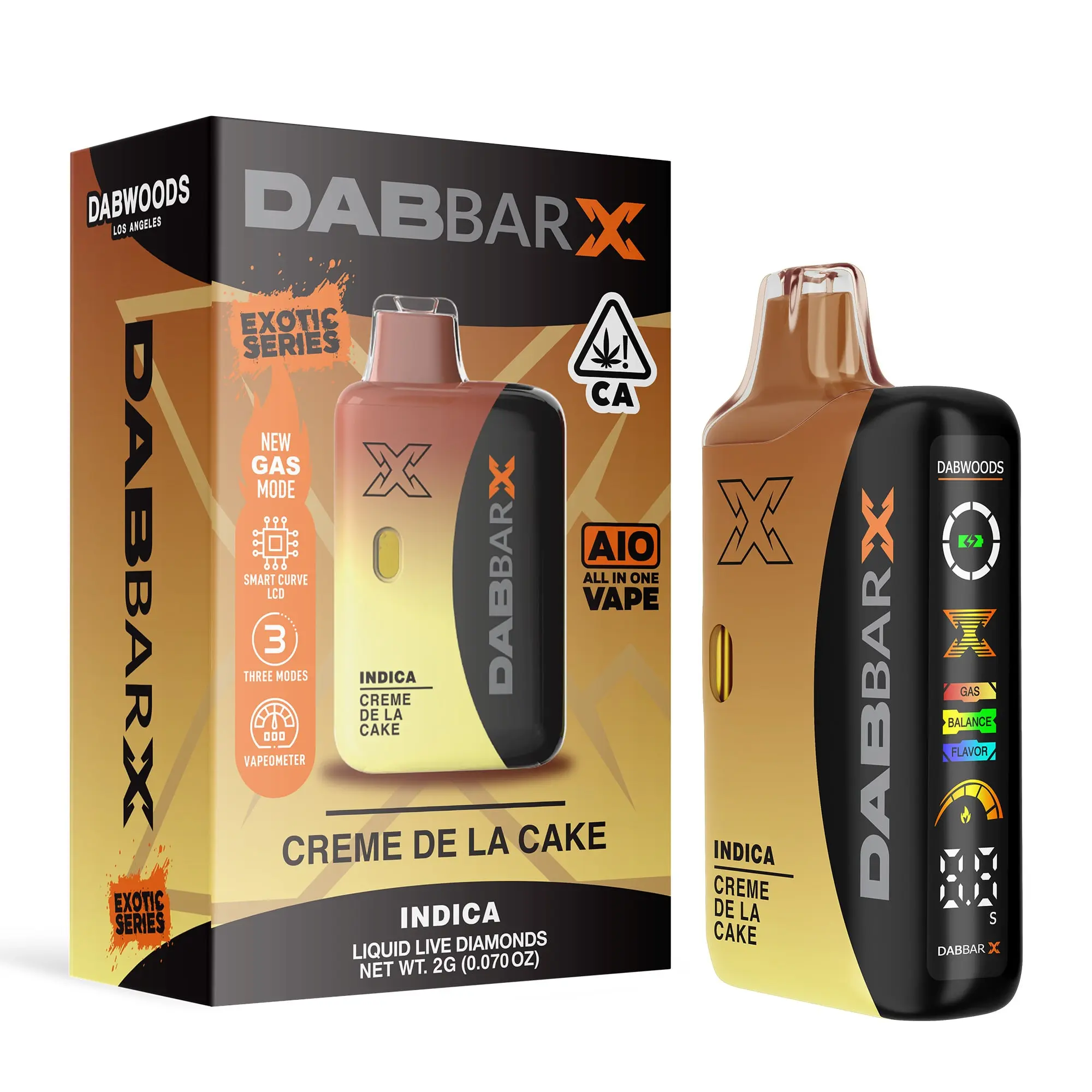 Dabwoods – Creme De La Cake [1000mg]