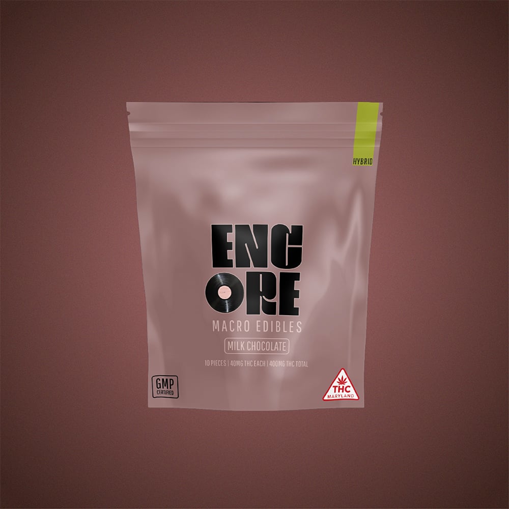 Encore Edibles – Milk Chocolate - Hybrid [10pk] (400mg)