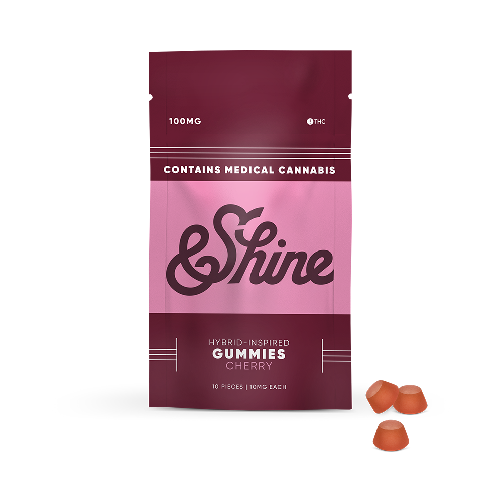 &Shine – Cherry [10pk] (100mg)