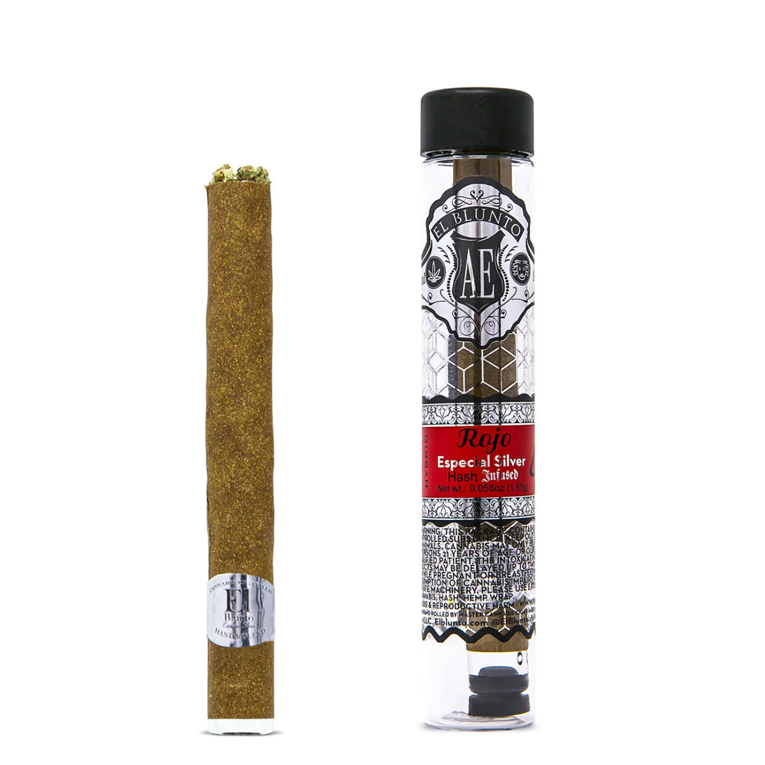 El Blunto – El Blunto Rose Gold - Hash Infused - Rojo [1.65g]