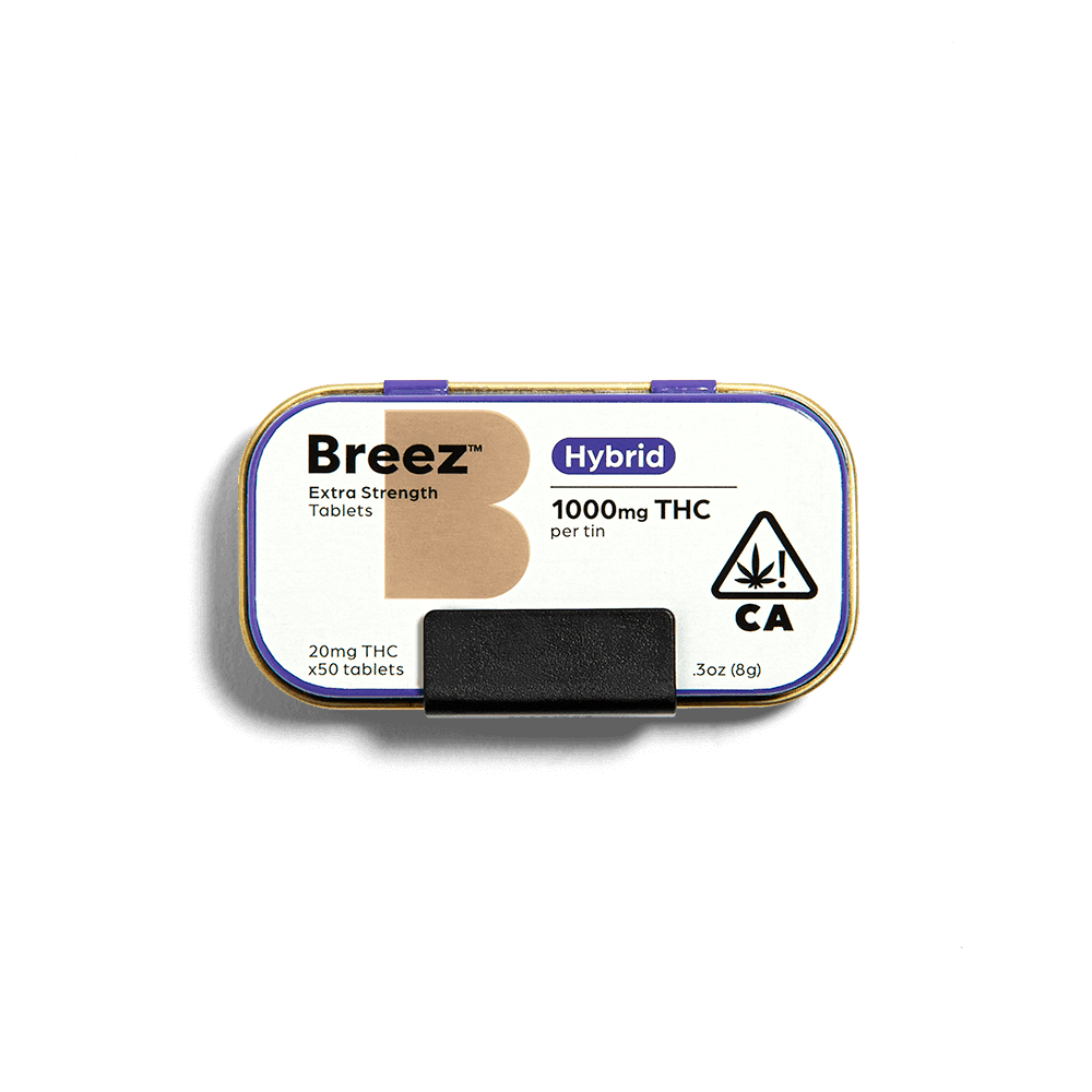 Breez – Extra Strength Hybrid Tablets [50pk] (1000mg)