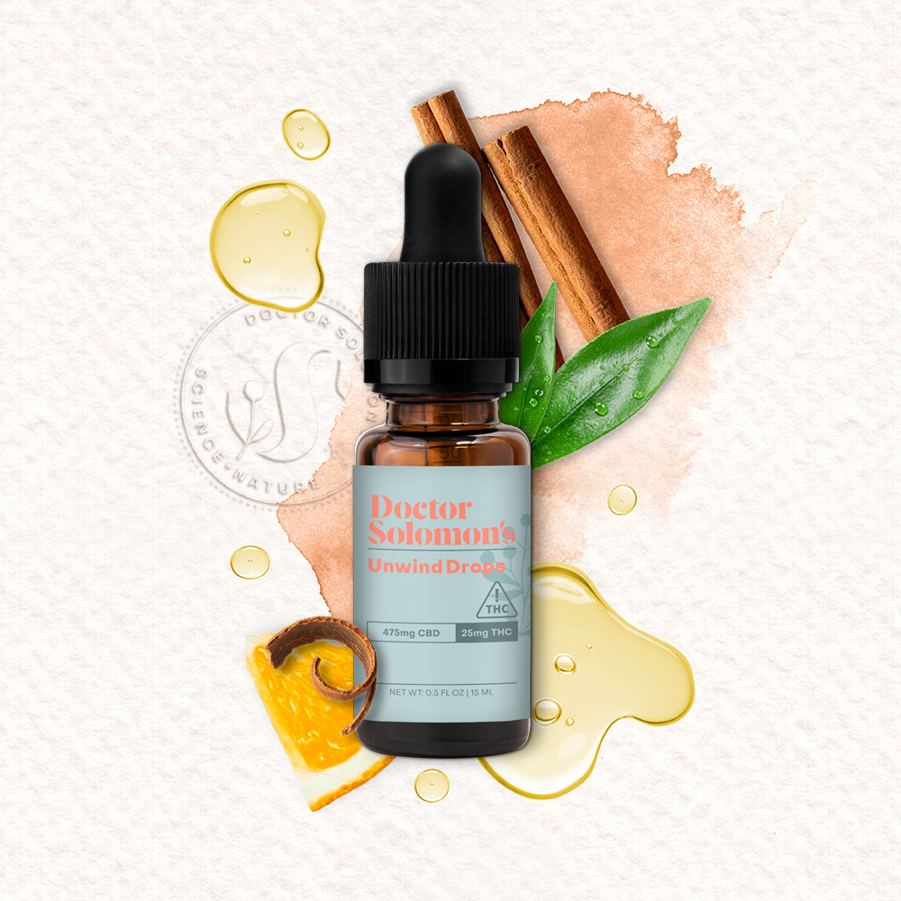 Dr. Solomon's – Unwind [15ml] (475mg CBD/25mg THC)