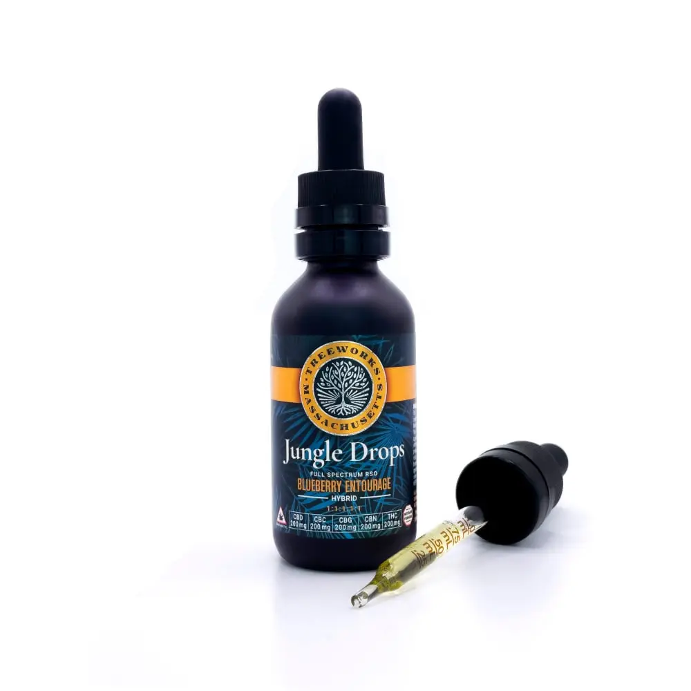 Treeworks – Jungle Drops 1000mg TAC (200mg CBD | 200mg CBC | 200mg CBG | 200mg CBN | 200mg THC)