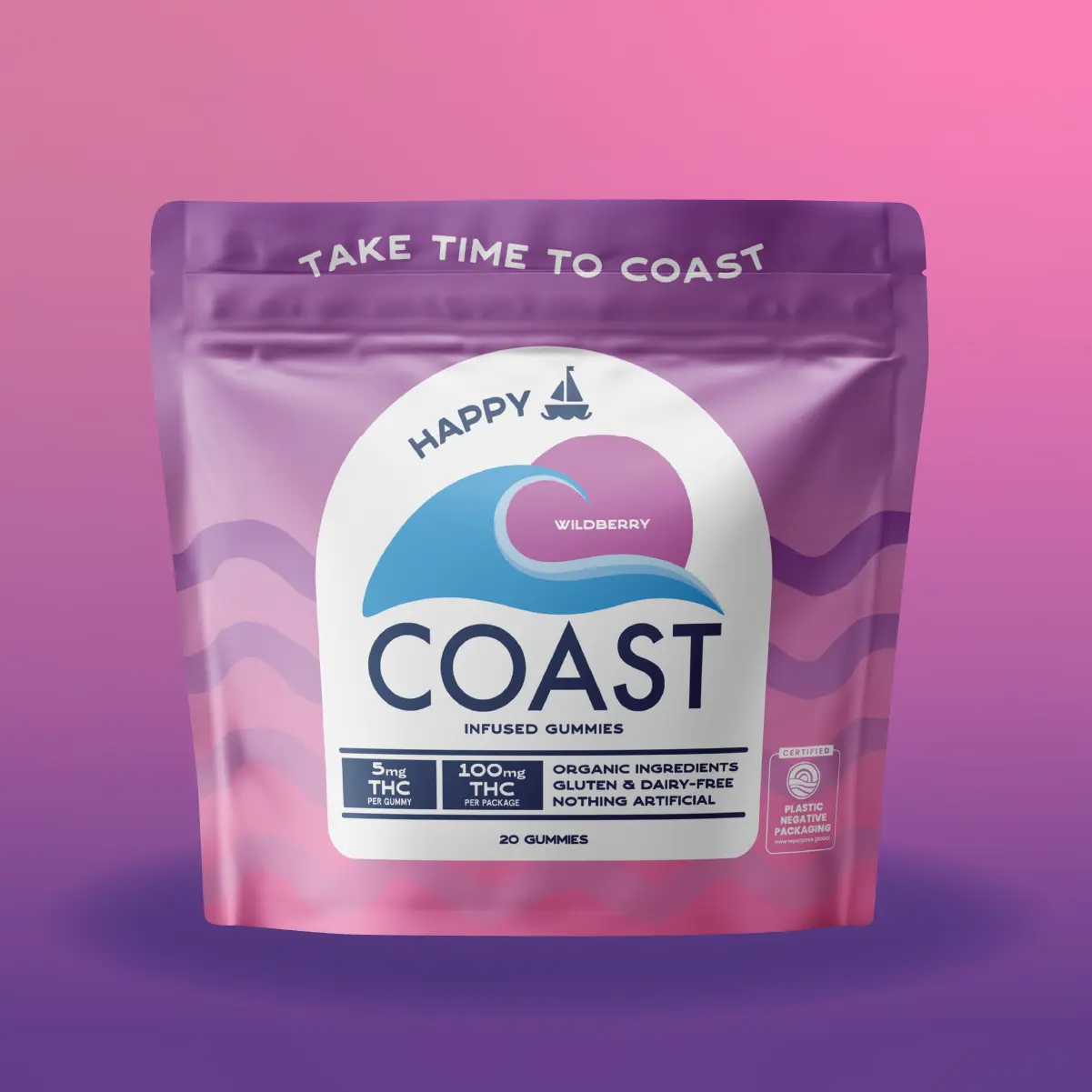 Coast Cannabis Co™ – Coast Cannabis CO. Wildberry (THC) Infused Gummies (C0070000431)