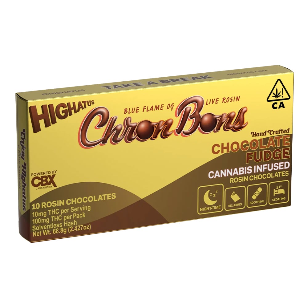Highatus – Chocolate Fudge [10pk] (100mg)
