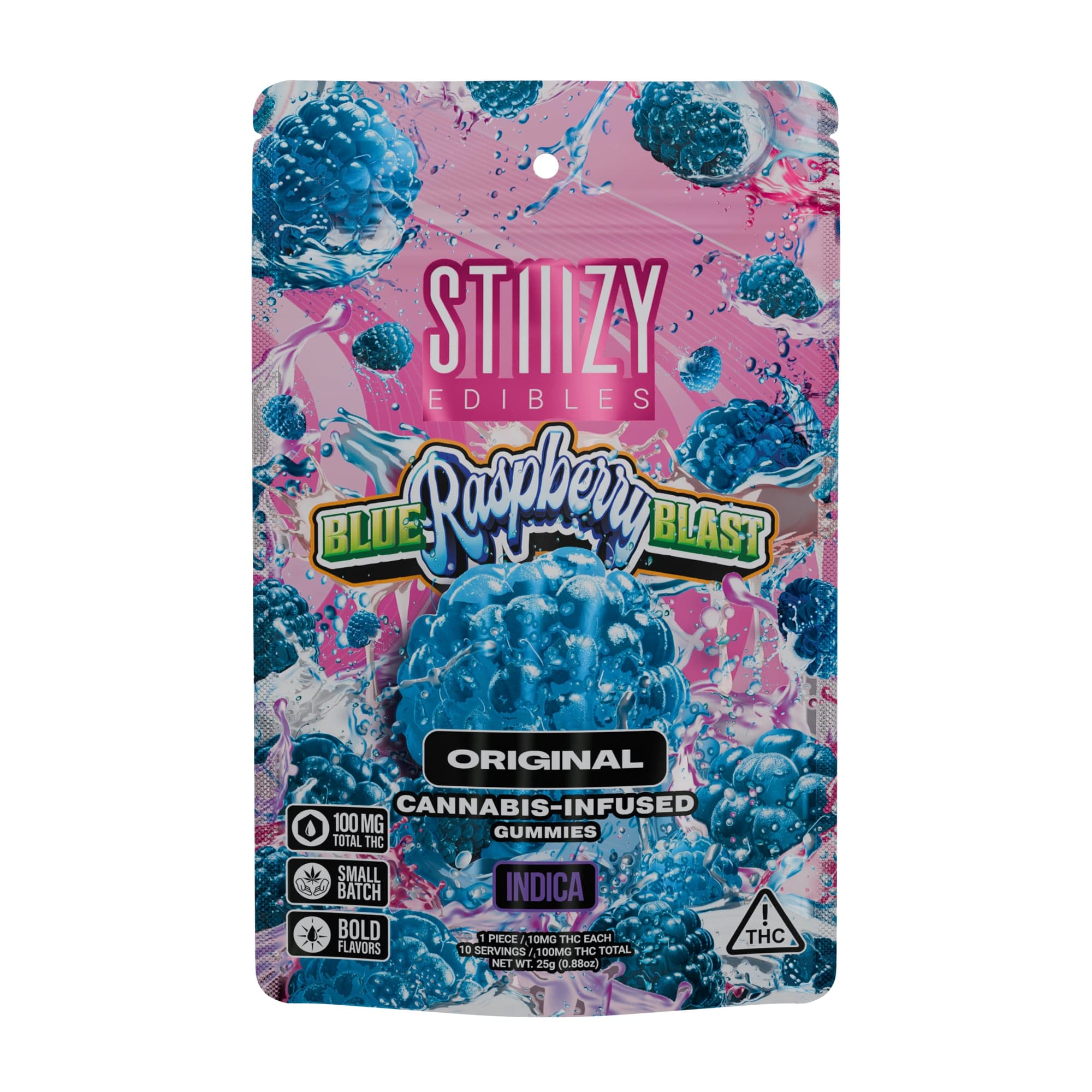 STIIIZY – Blue Raspberry Blast [10pk] (100mg)