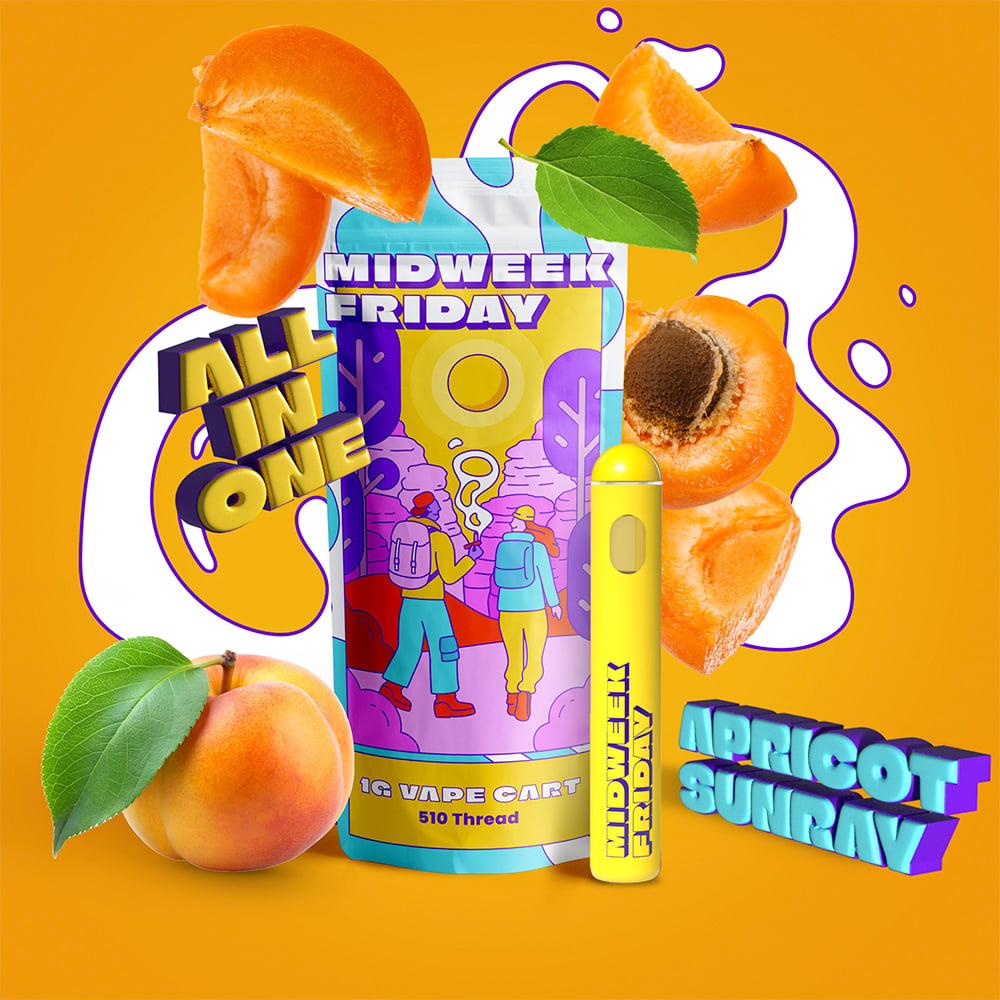 Midweek Friday – Apricot Sunray [1000mg]