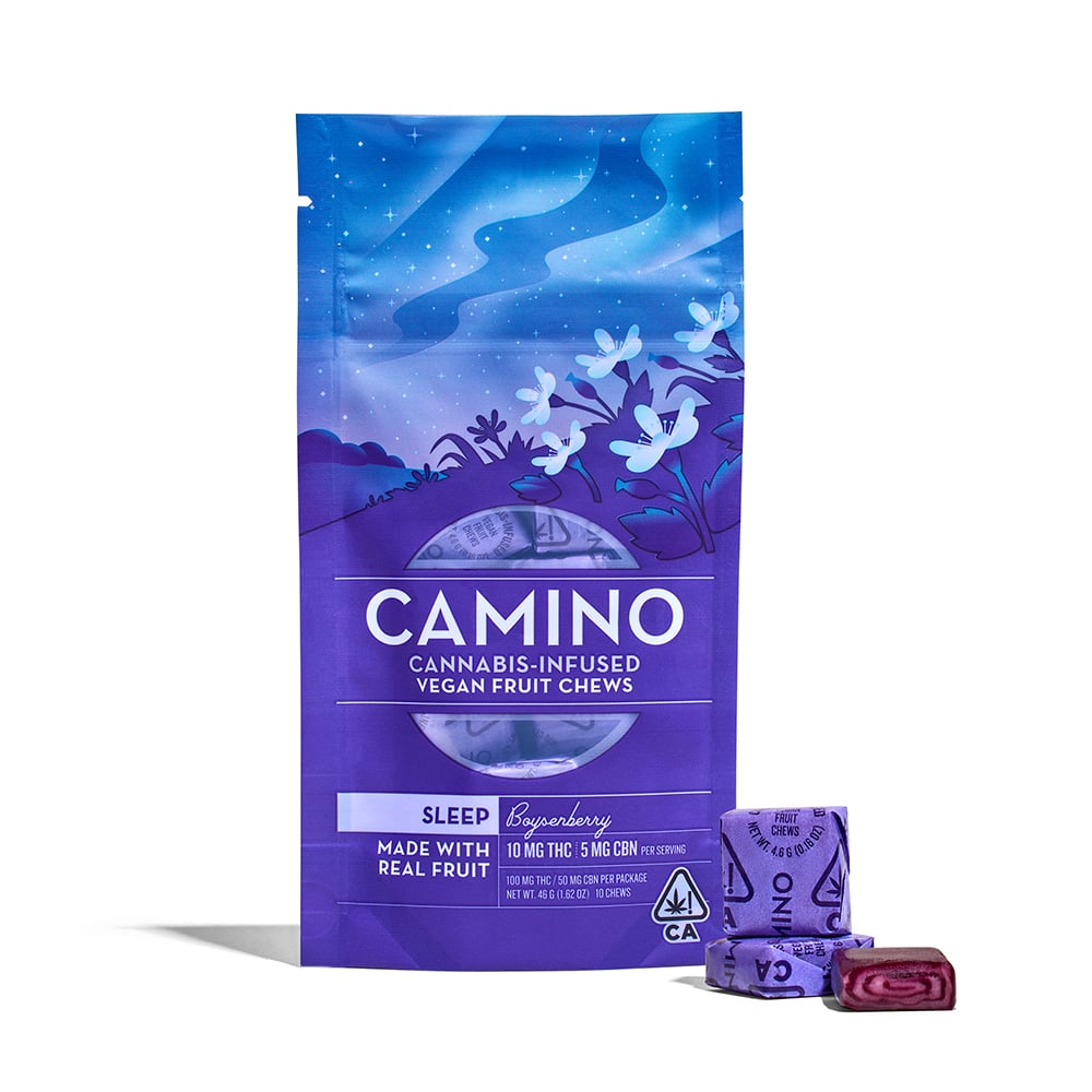 Camino – 'Sleep' Boysenberry [10pk] (100mg THC/50mg CBN)