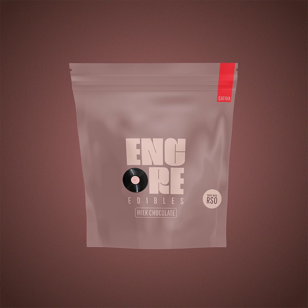 Encore Edibles – Milk Chocolate - Sativa [10pk] (100mg)