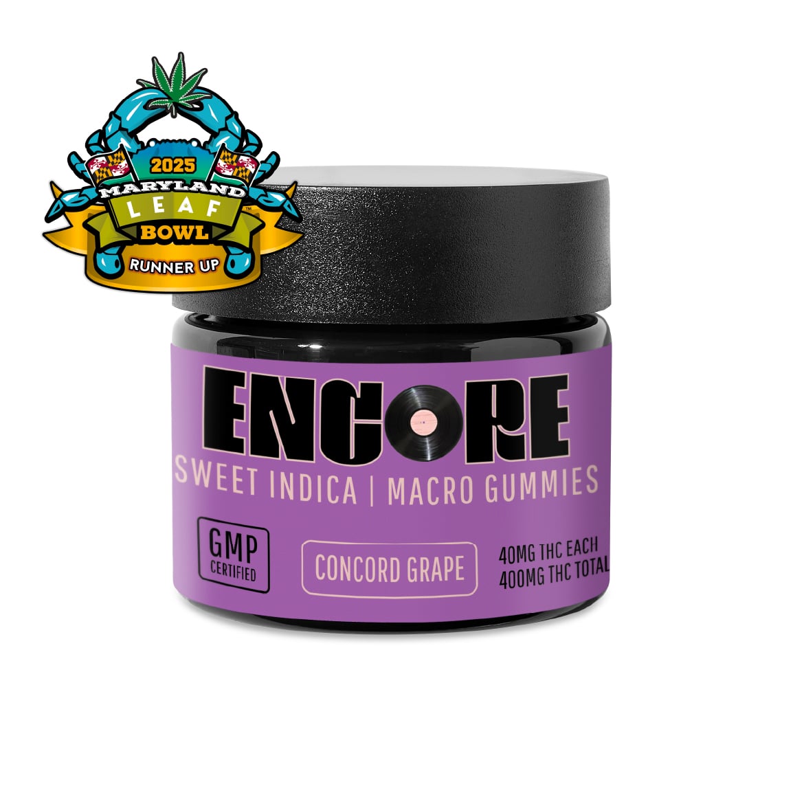 Encore Edibles – Concord Grape RSO - Indica [10pk] (400mg)
