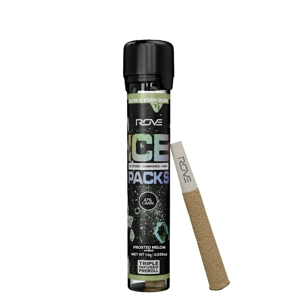 ROVE – Frosted Melon - Infused Ice Packs (Rosin, Hash, and Diamonds) [1g]