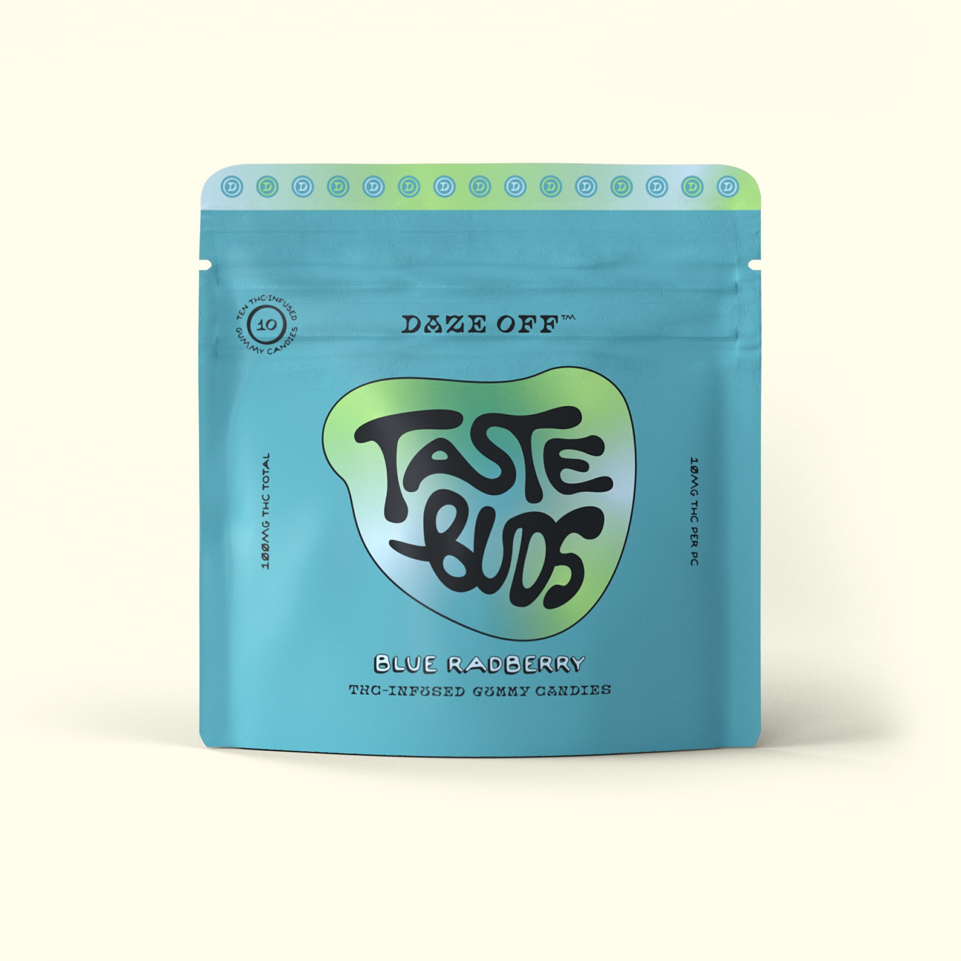 Daze Off – Blue Radberry [10pk] (100mg)