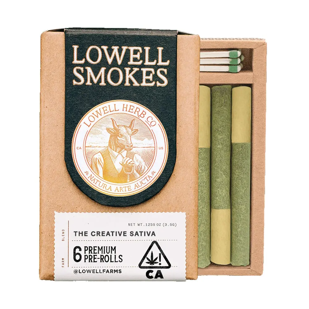 Lowell Herb Co – The Creative Sativa [.6g each / 3.6g total]