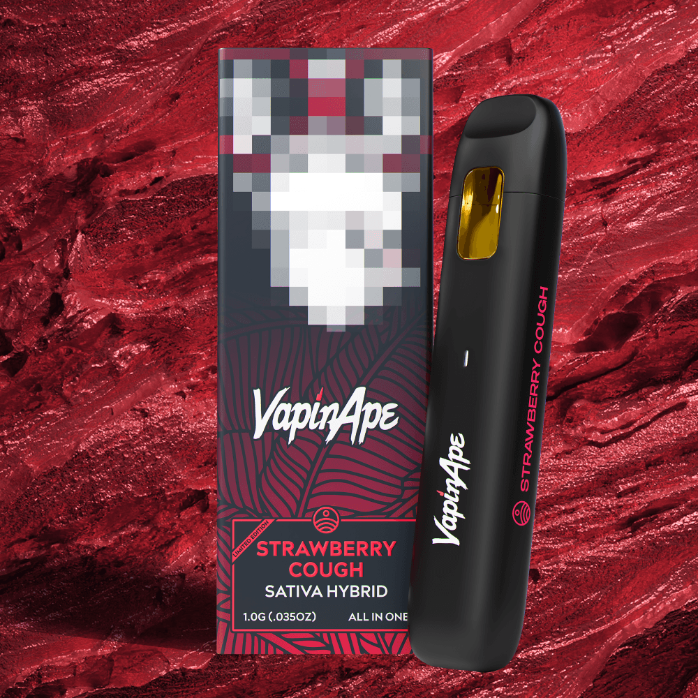 Vapin Ape – Strawberry Cough [1000mg]
