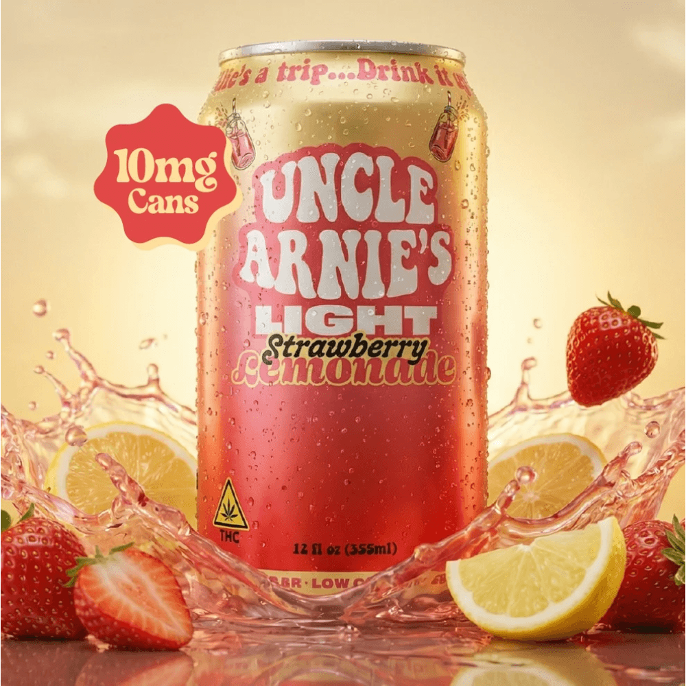 Uncle Arnie's – Light Strawberry Lemonade [12oz] (10mg)