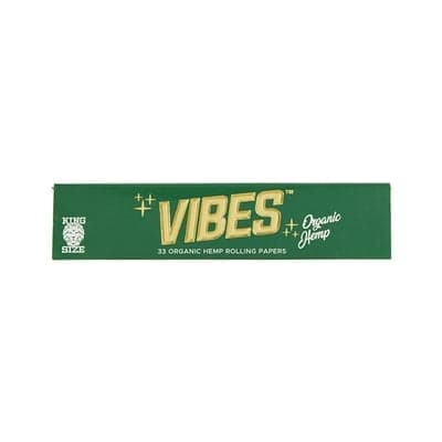 Vibes – King Size Papers - Organic Hemp [33pk]