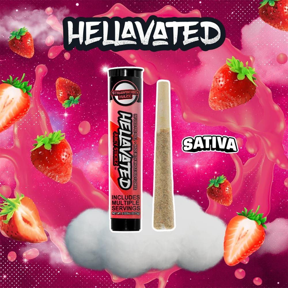 Hellavated – Strawberry Haze [.75g]