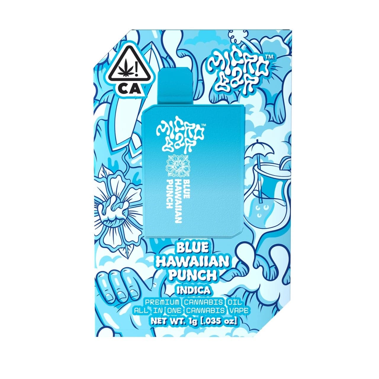 Micro Bar – Blue Hawaiian Punch - 1G - AIO [1000mg]