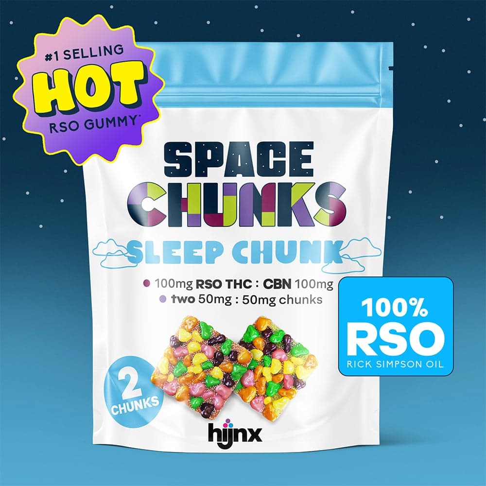 HIJNX – Sleep Chunk [2pk] (100mg THC/100mg CBN)