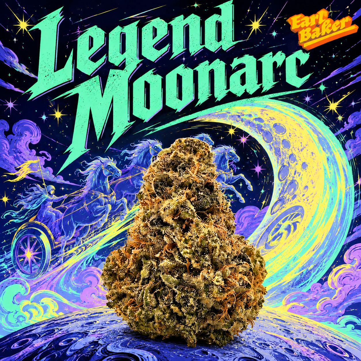Earl Baker – Earl Baker - Whole Flower - Legend Moonarc 0155