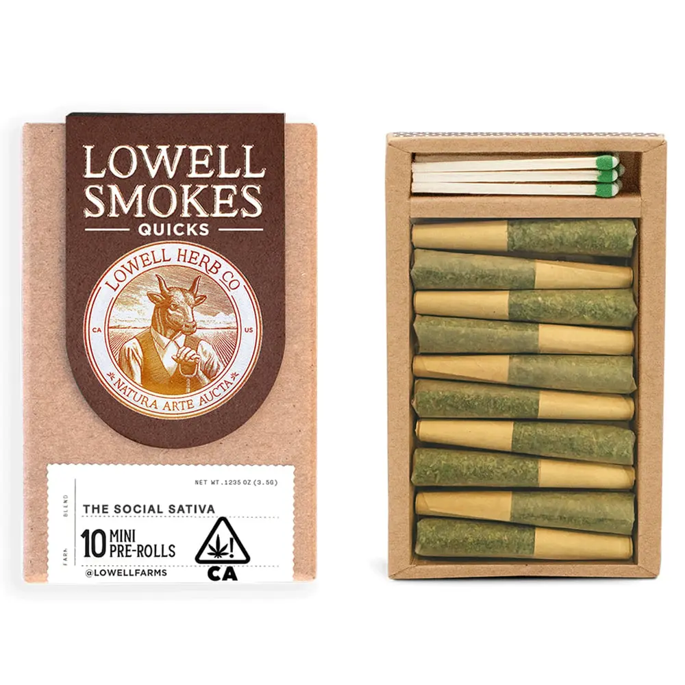 Lowell Herb Co – The South Side Sativa [.35g each / 3.5g total]
