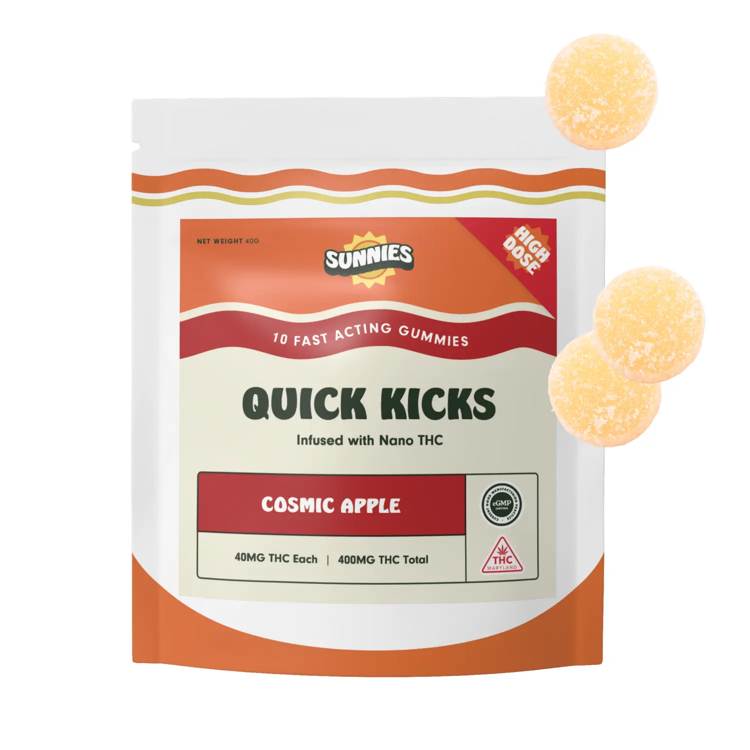 Sunnies – Cosmic Apple [10pk] (400mg)