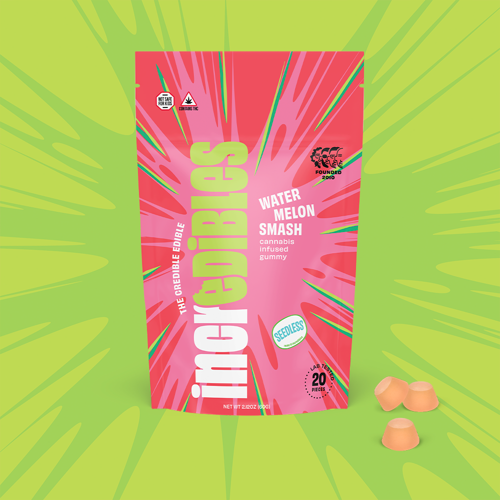 incredibles – Watermelon Smash [20pk] (100mg)