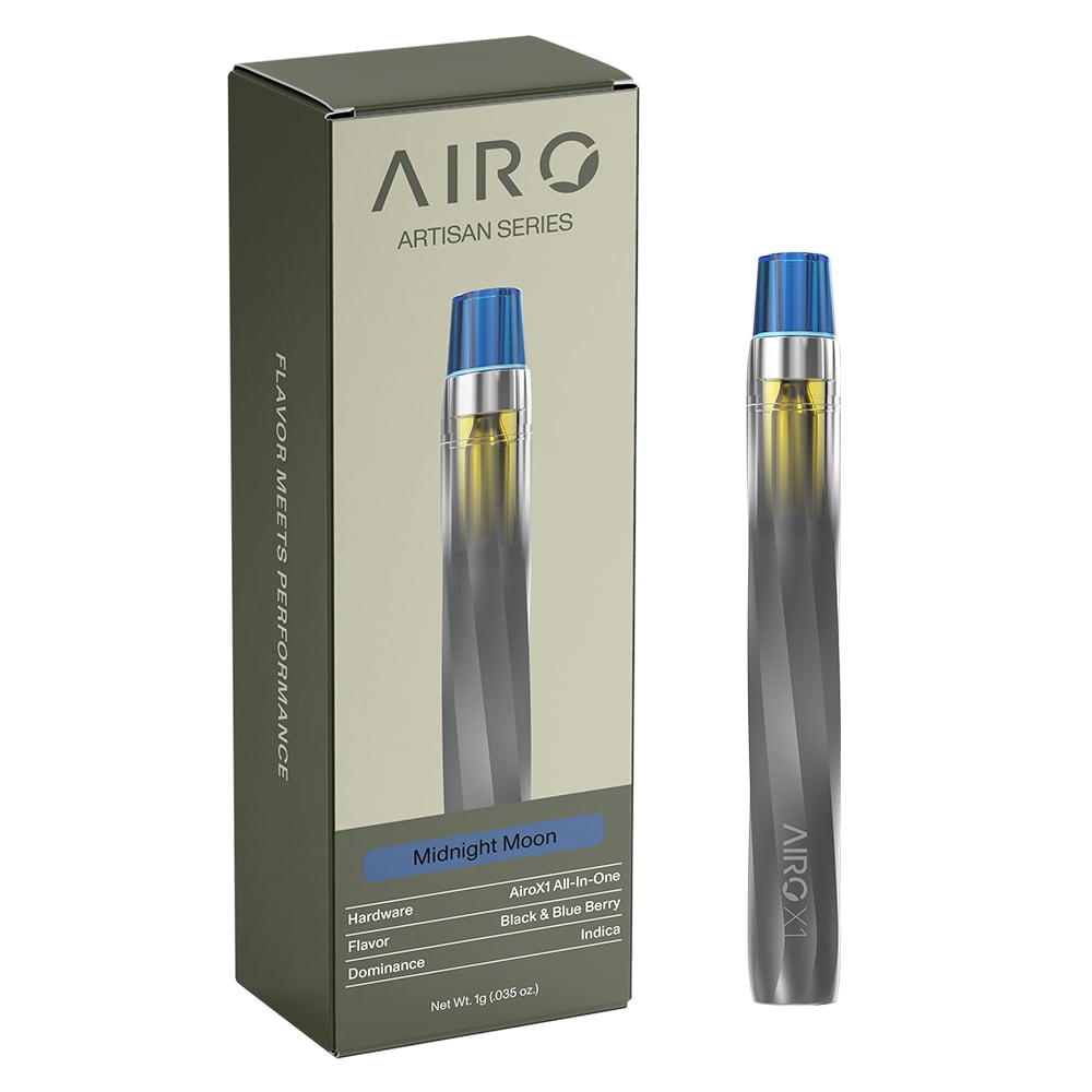 Airo Brands – Midnight Moon - Black & Blue Berry [1000mg]