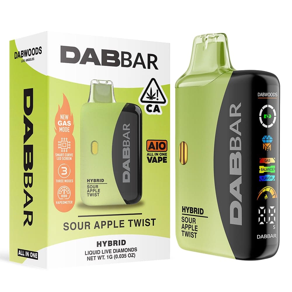 Dabwoods – Sour Apple Twist [1000mg]